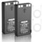 Lot de 2 batteries au lithium rechargeables LIT-22 7000 mAh pour caméra de trail SPYPOINT – Compatible avec les caméras de trail cellulaires Flex-M, Flex G-36, Flex-Plus, Flex-S (câble de type C