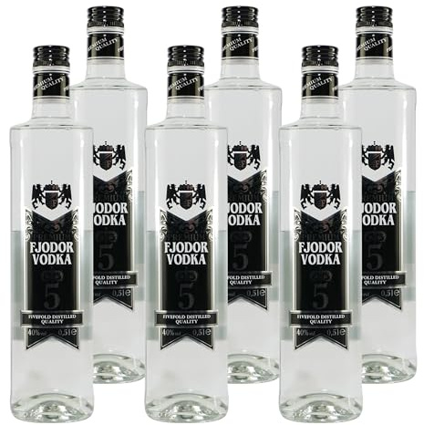 Fjodor Vodka Fivefold Distilled (6 x 0,5L)