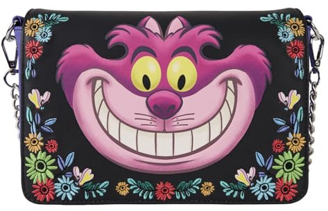 Loungefly Disney Alice im Wunderland Grinsekatze Umhängetasche