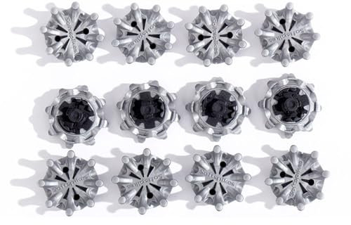 Clavos para Zapatos De Golf,12 PCS Tacos para Zapatos de Golf Reemplazos de Picos de Golf Anti Deslizamiento Clavo para Zapato de Golf