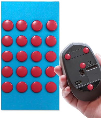 Mousee Feet – Mousee Skates | Mousee Feet Ersatz | Gamingg Mousee Feet | Glide Feet Bottom Sticker für Mousee, Self-Adhesive E-Sports Equipment for Game, E-Sports, Work and Study – Mousee Feet