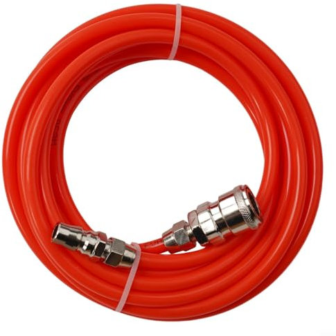 EVA-Air, tubo pneumatico dritto per compressore d'aria, tubo da 5 x 8 mm, con connettore rapido, resistente ad alta pressione da 5 a 30 metri, per attrezzature da officina (5 metri)