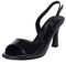 Scarpe Donna Eleganti Aperte Tomaia Lucida Vernice Decollete con Tacco Rocchetto 8,5 cm Tacchi Donna Comode e Morbide (Nero, Sistema Taglie Calzature EU, Adulto, Numero, Media, 38)