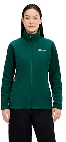 Berghaus Damen Prism Micro Polartec Fleece-Jacke | Zusätzliche Wärme | Besonders bequem Midlayer, Grün, 14