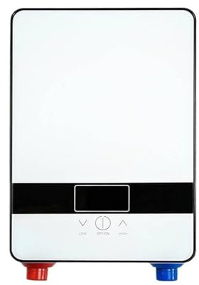 Termo Electrico, Calentador De Agua Caliente De 6500w, Calentador De Agua Instantáneo Sin Tanque, Termostato, Calentador De Inducción, Calentadores Eléctricos Táctiles Inteligentes, Ducha Automática,