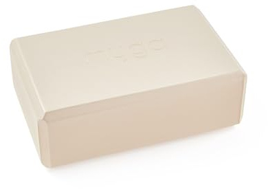 Myga Yoga Block | Rutschfest & Leicht | Support bei Yoga und Pilates Übungen | Ideal für Anfänger & Fortgeschrittene | 23 cm x 14,5 cm x 7,7 cm