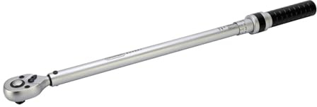 Draper Expert 1/2 Torque Wrench, 60–340Nm – Micrometer Adjustable Ratchet, Fixed Head, Knurled Grip, ISO 6789 Certified, with Storage Case, Instructions & Calibration Certificate