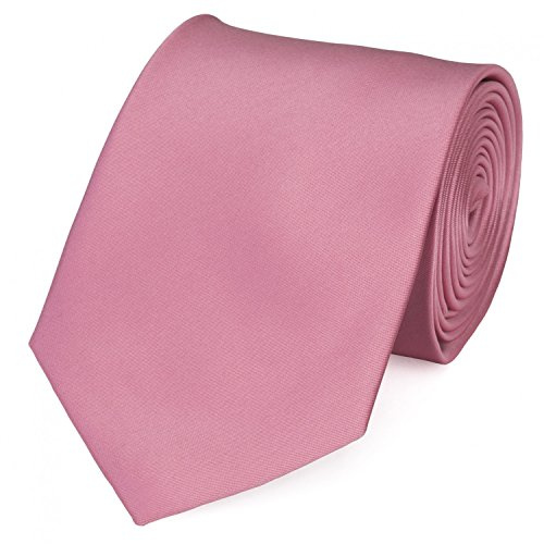 Fabio Farini - Klassische Herren Krawatte Unifarben - 8cm Breite - einfarbige und elegante Unicolor Schlipse für jeden Anlass wie Hochzeit, Konfirmation oder Business