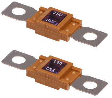 K24-Flachstecksicherung Mega Streifensicherung Orange