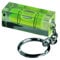 Rkgifts Porte-clés Mini niveau à bulle Outil Gadget de bricolage fantaisie Cadeau (2 Axes), Mini spirit level