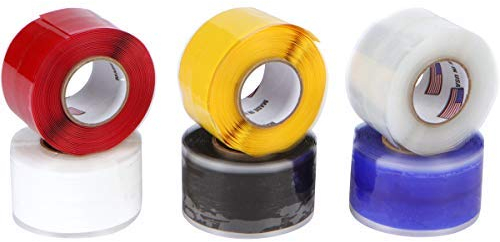 Tommy Tape VP1014 Self-Fusing Silicone Miracle Wrap Roll (Pack of 6) by Tommy Tape