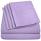 Sweet Home Collection 6PC Sheets Juego de Fundas de Almohada Extra de Microfibra con Bolsillos Profundos, Morado Claro, King (Pack of 1)