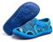 Hitmars Sandales Fille Garcon Bébé Enfant Été Chaussures de Plage Sandales Antidérapant Respirant Mesh Randonnée Marche Rose Violet Bleu Gris Vert EU 21-31 Bleu1 22