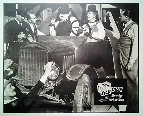 Poster+ Stan Laurel, Oliver Hardy: Abenteuer auf hoher See | Filmplakat, [49,5 x 61 cm]