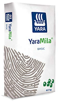 YaraMila BASIC NP 25 10 Concime Granulare sacco da 40 kg Azoto nitrico e Fosforo garantiscono un effetto starter