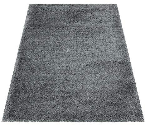 Ayyildiz Wunderschöne Hochflor Teppich: Weich, Flauschig & Leicht zu Pflegen - Idealer Komfort für Wohnzimmer oder Schlafzimmer, Größe:160 x 230 cm, Farbe:Hellgrau