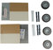 tecuro 494016 - Magnet Spiegelbefestigung für Spiegel bis max. 1,0 m², unsichtbar