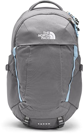 THE NORTH FACE Recon Backpack - Women's Zinc Grey Dark Heather/Powder Blue