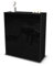 Stil.Zeit Highboard Laura, Korpus anthrazit matt, Front Hochglanz-Design Schwarz (92x108x35cm), Push-to-Open Technik & Leichtlaufschienen