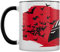 Batman - Taza Diseño Contraste (Talla Única) (Blanco, Negro, Rojo)