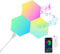 Hexagon LED Panel - RGB Smart LED Hexagon Wall Lights Gaming Wall Light Music Sync Light Panels Gaming Mood Lights Decoration (3 Pack)