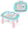 Kikidex Kleinkinder Spielzeug Alter 1-3, Magnetisch Zaubertafel, Mädchen Spielzeug für 1-2 Jahre, Magic Painting Board Lernspielzeug für 1 2 3 Jahre Baby Kinder, Geburtstag Geschenk(Mint Blau)