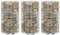 ZHOUMIN Fioriere Gabbione Circolare 3 pz in Acciaio Zincato Ø30x50 cm,Gabbione,Gabbione Fioriera,Gabbione Recinzione,Gabbione Giardino