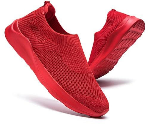 AZSDXS Schuhe Damen Sneaker Sportschuhe Hallenschuhe Turnschuhe Laufschuhe Schuhe Rot 40