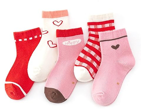 axy Kinder Socken 5 Paar Multipack Jungen Mädchen Kindersocken Kleinkinder Kids Strümpfe