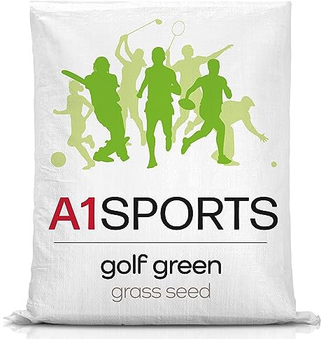 A1 Sports – Golf Green Grass Seed, A1 Lawn Grass Seed for Creating a Golf Green – Establish a New Golf Green, (AMPRO1)