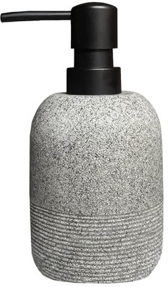 GalDal Dispensador de jabón Gris, dispensador de loción de jabón de Manos para encimera de baño, dispensador de jabón para Fregadero de Cocina.