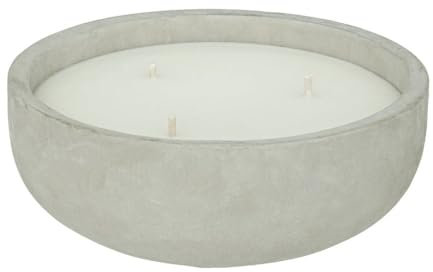 Atmosphera - Bougie ely 1600g citronnelle pot en ciment