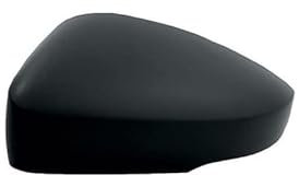 Repiauto - Coque de rétroviseur gauche noire compatible avec Volkswagen Polo 5 2009-2017