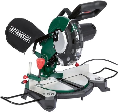 Parkside® - Sega troncatrice PKS 1500 B3, 1500 W, Ø 210 mm, regolazione dell'inclinazione: da 0° a 45°