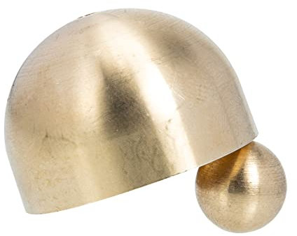 OSALADI Copper Doorbell and Japanese Wind Chime Accessory 32mm Solid Copper Bead for Refrigerator Bell Replacement, Sturdy Wind Chime for Home and Outdoor Use