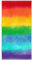 YISUMEI Mikrofaser Strandtuch XXL, Strandhandtuch Leicht Strandtücher Schnelltrocknend, Bunte Regenbogen Streifen, 180 x 90 cm