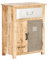 Woodkings Kommode Pune | Holzkommode 70x90x40 rustikal aus Mangoholz Metall Mix I vielseitig einsetzbar im Flur, Wohnzimmer | Stilvolle Aufbewahrung