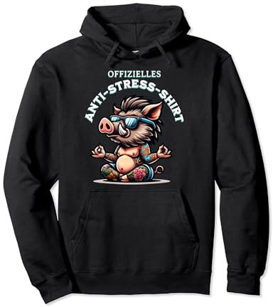 Meditieren & Yoga Entspann dich mal Offizielles Anti Stress Pullover Hoodie