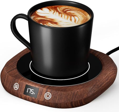Chauffe-tasse à café, chauffe-tasse à café pour bureau, arrêt automatique, chauffe-bougies électrique intelligent, chauffe-boissons pour café, thé, eau, lait et noix de coco, 5