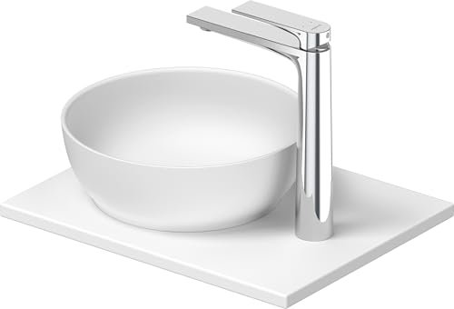 Duravit Sivida Waschtisch Set, rund, 300x300mm, inkl. Konsole 410x330mm, 2680223200, Farbe: Ausführung