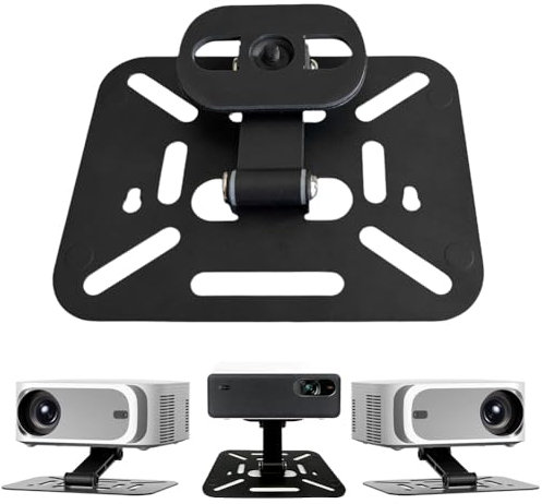 Support de projecteur de bureau, interface à vis 1/4, multi-angle, support de table, support de projecteur, support pour projecteur, convient pour la plupart des projecteurs