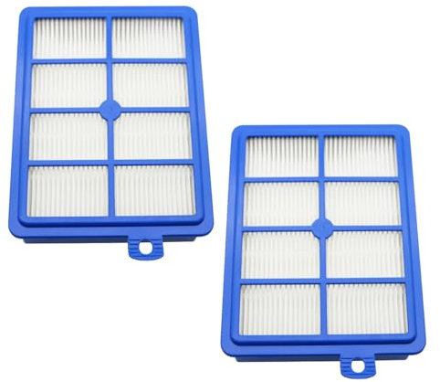 Tsffsy Lot de 2 Filtre Hepa Remplacement pour Aspirateur Electrolux pour Electrolux H12 EL4100 EL6986A EL4050 ZE346B ZUA3840P ZTI7635, pour Philips FC9080 FC9081 FC9082 FC9083 FC9084