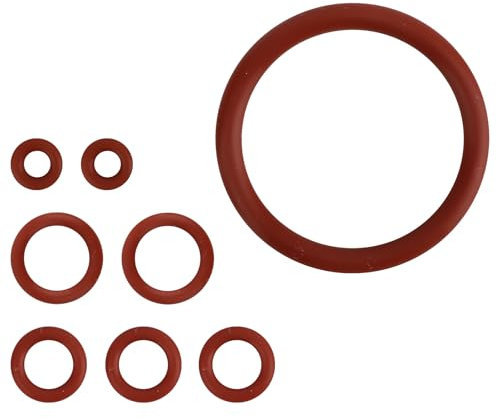 8pcs Kit d'Entretien de Joints Toriques en Silicone, Joint Torique de Rechange Compatible avec les Machines à Café Entièrement Automatiques Philips Saeco Gaggia