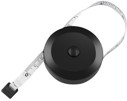 Boby Mètre ruban rétractable souple double échelle Règle de tailleur 150 cm/60 pouces Mesure mètre professionnel