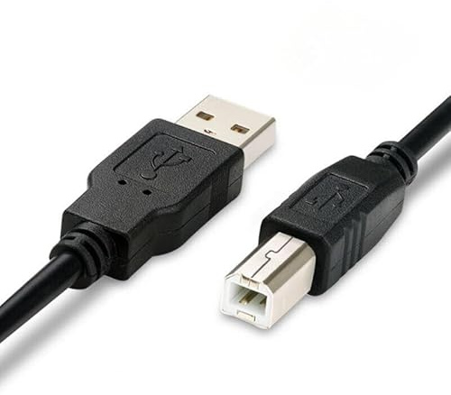 Sullroy Cavo USB 2.0 per PC portatile, cavo di sincronizzazione dati per Novation LaunchKey 61 49 25 tasti, tastiera compatta controller MIDI