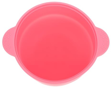 WEKAMOS Silicone Bowl For Wax Heater Ciotola Resiste al Calore per Sciogliere la Cera per Depilazione Casa Colore Rosa
