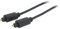 S/CONN maximum connectivity Kash 30L508 Anschlusskabel [1x Toslink Stecker (ODT) - 1x Toslink Stecker (ODT)] 1,50m schwarz