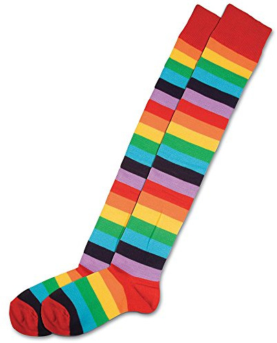Bristol Novelty BA1131 Clown Socks, Unisex-Adult, Multi-Colour, One Size