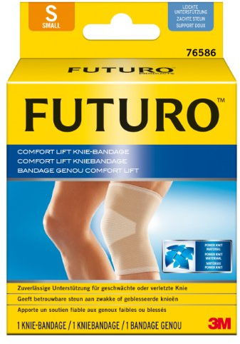 FUTURO FUT76586 Comfort Knie-Bandage, beidseitig tragbar, Größe S, 30,5 – 36,8 cm
