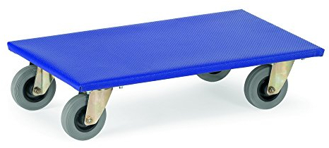 Fetra Transportgeräte mtem351 Wagen Transport für Möbel, Polyamid Räder, 600 mm Länge x 300 mm Breite x 140 mm Höhe